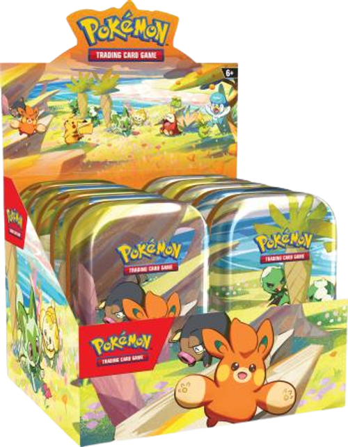 Pokémon TCG: Paldea Friends Mini Tin Display (10 Tins)