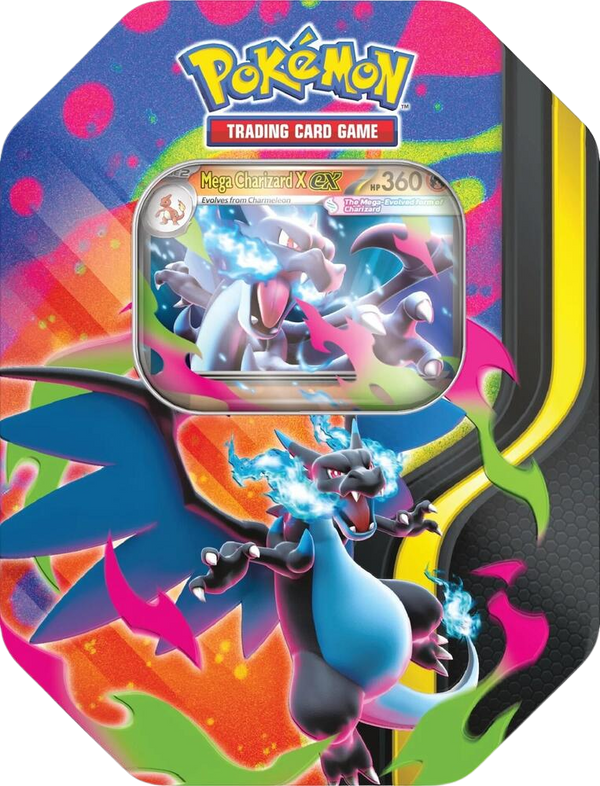 Pokémon TCG: Mega Charizard X Tin