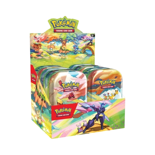 Vibrant Paldea Mini Tin Display