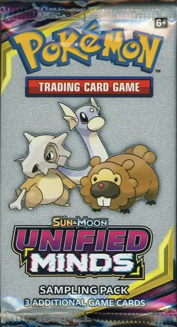 Pokémon TCG: Unified Minds Sampling Pack (3 Cards)
