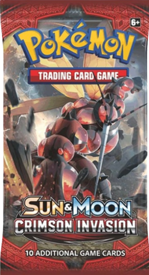 Pokémon TCG: Crimson Invasion Booster Pack